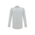 Finamore White Cotton Dress Shirt