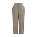 Jacquemus Gray Wool Oves Aries Flared Pants