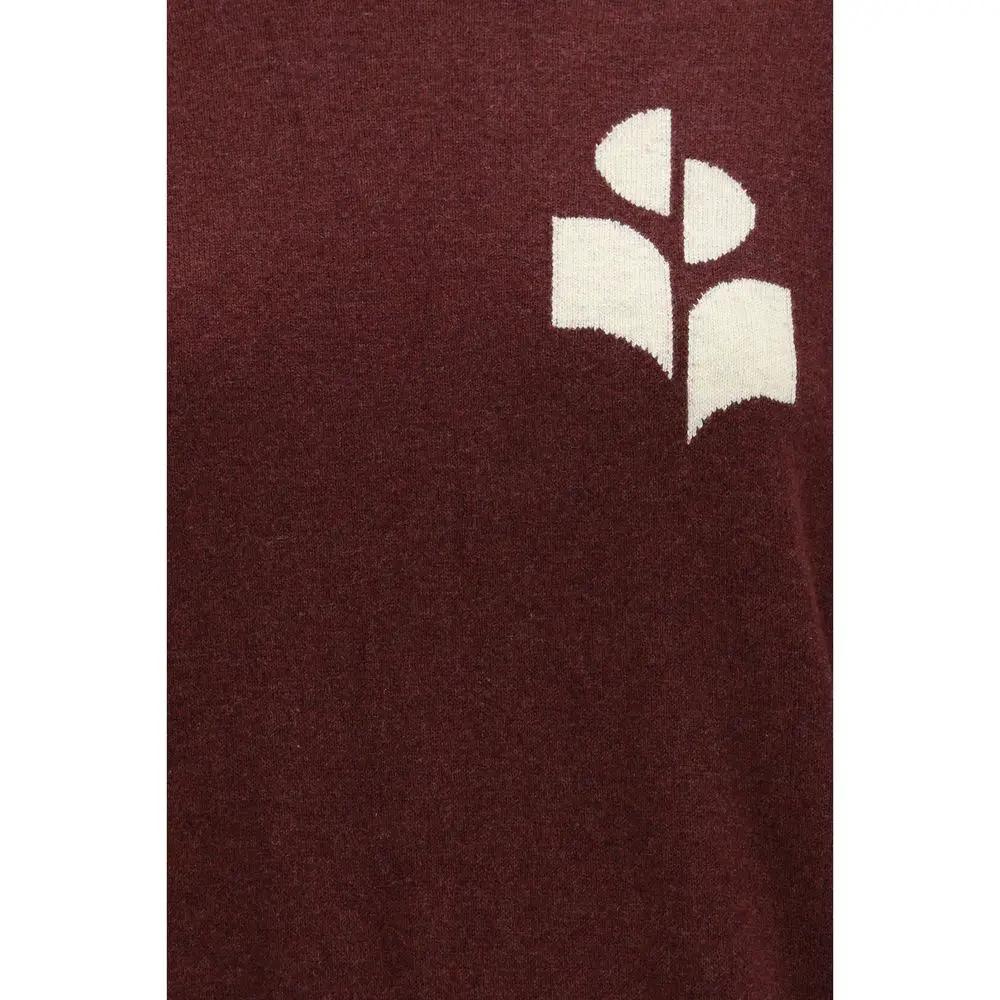 Isabel Marant Étoile Bordeaux Cotton Sweatshirt