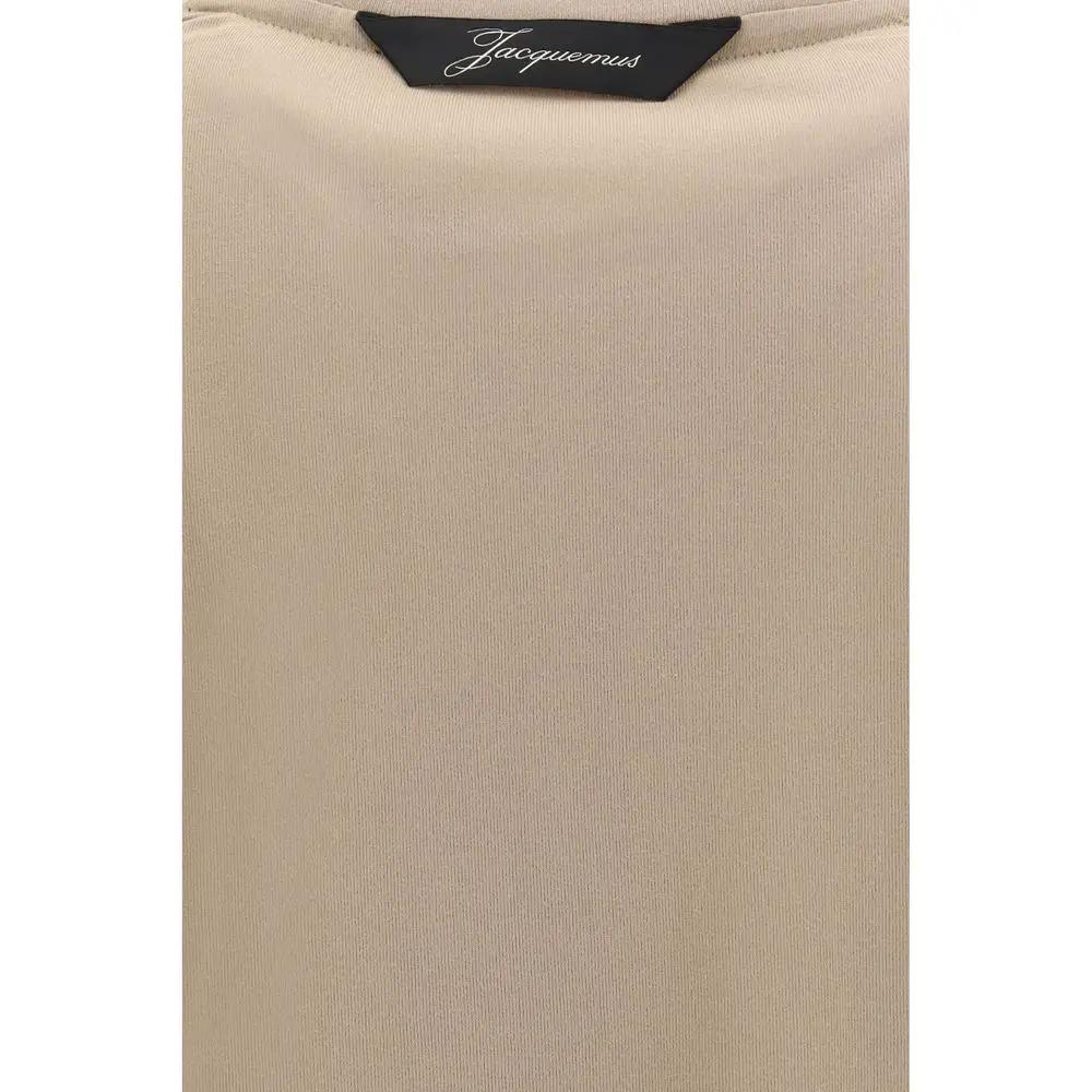 T-shirt manches longues Jacquemus beige Paper