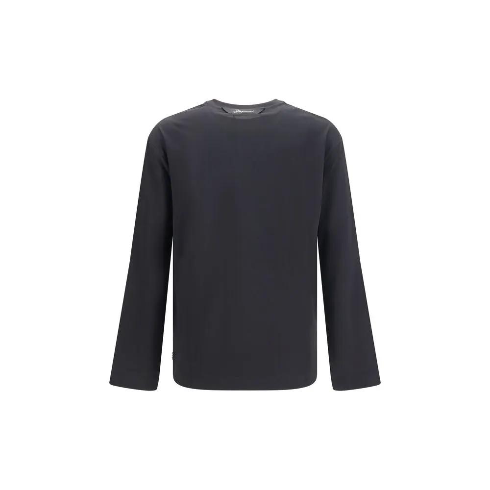 Jacquemus Jacquemus Black Paper Long Sleeve T-Shirt