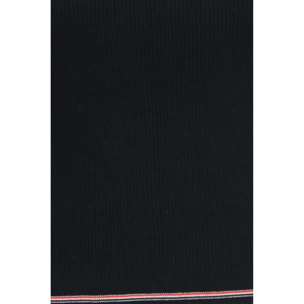 Thom Browne Black Wool Oves Aries Sleeveles T-Shirt