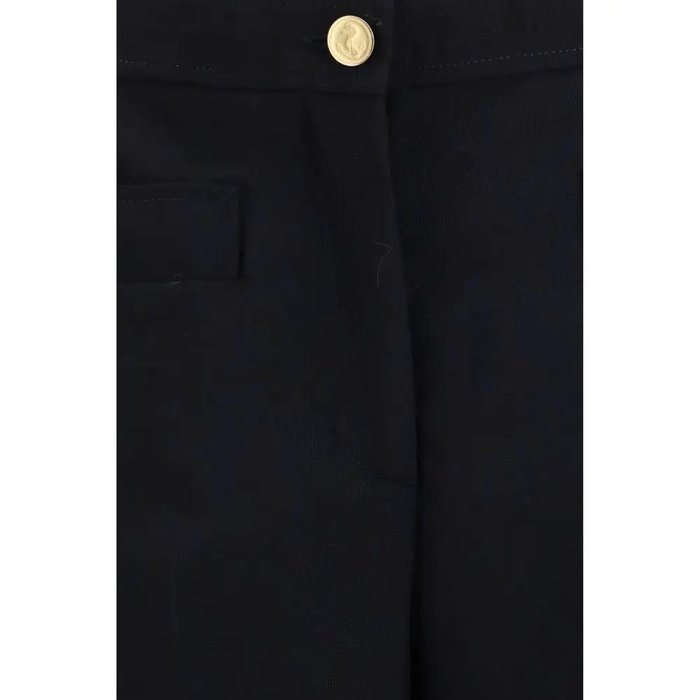 Tailleur-pantalon Thom Browne en laine bleue Oves Aries