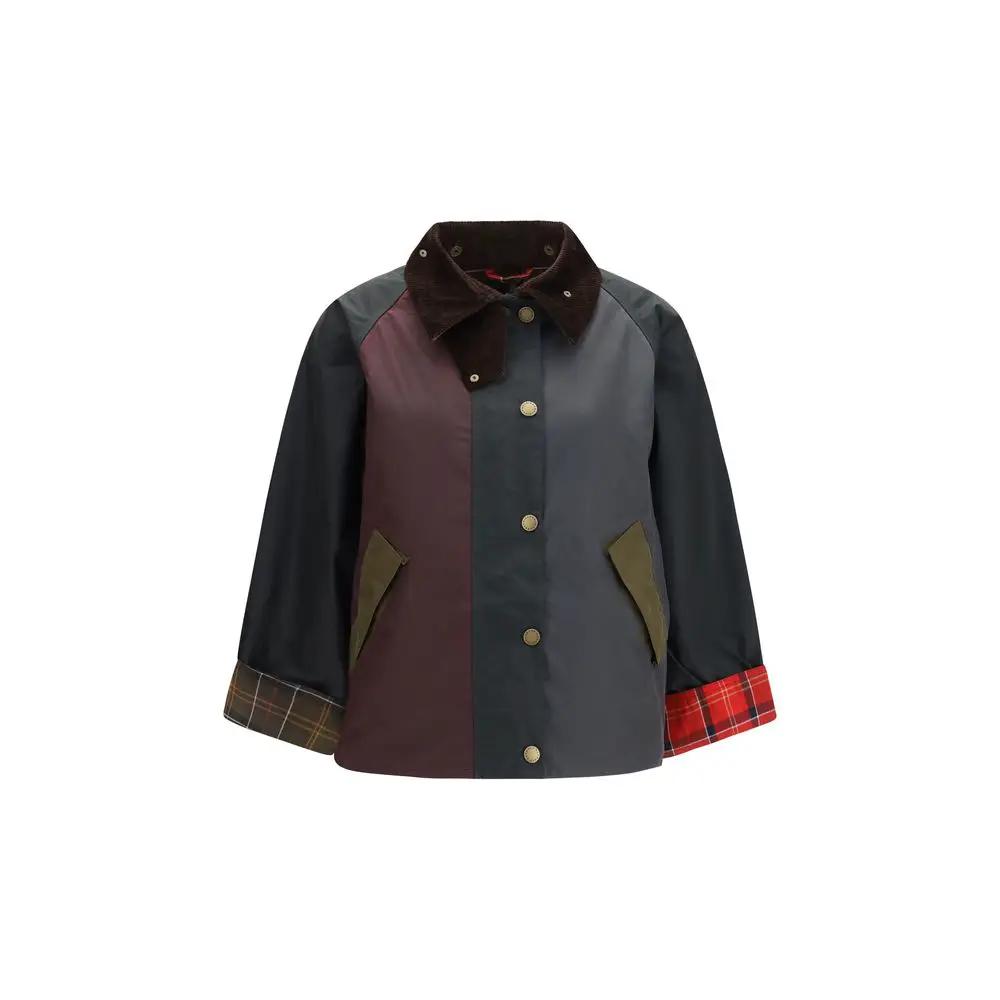 Barbour Barbour Blue Cotton Full-Length Jacket