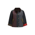 Barbour Barbour Blue Cotton Full-Length Jacket