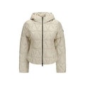 Moose Knuckles Beige Goose Down Full-Length Jacket