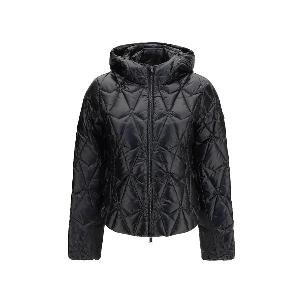 Moose Knuckles Moose Knuckles Black Goose Down Full-Length Jacket