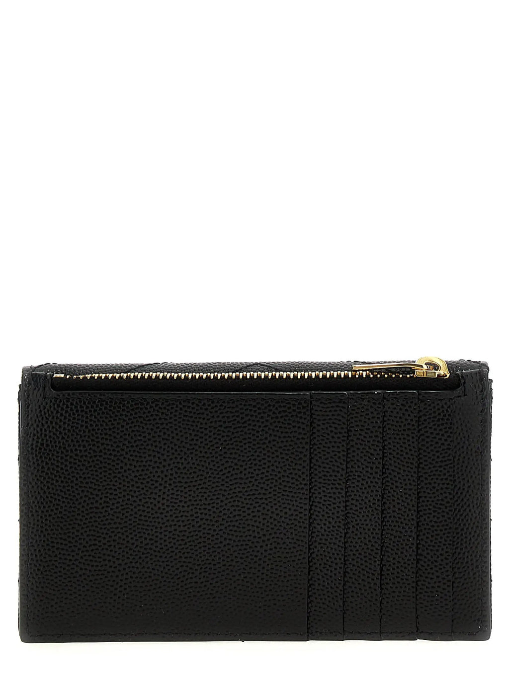Saint Laurent Black Calfskin Cardholder