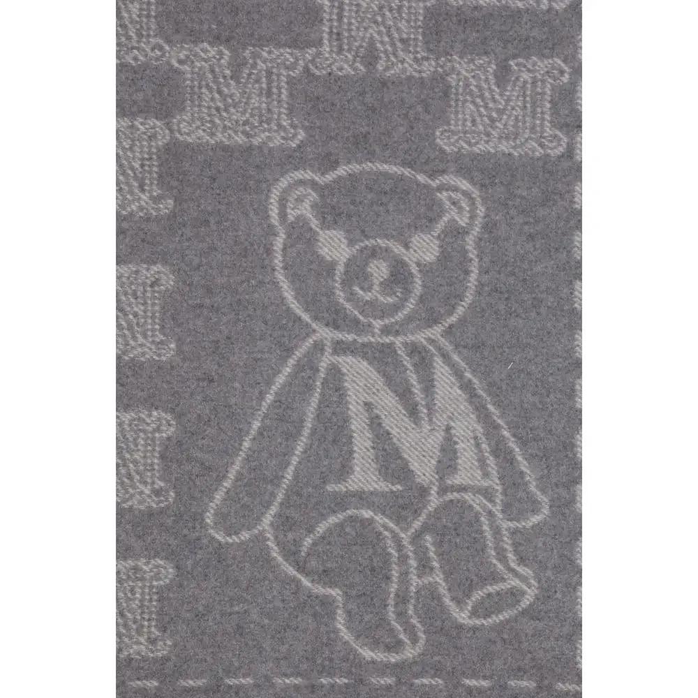 Max Mara Gray Cashmere Scarf