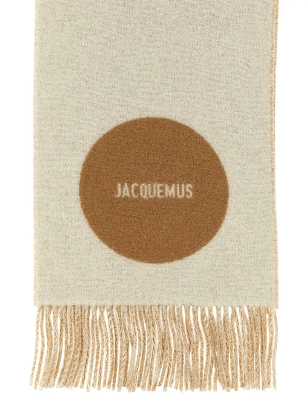 Jacquemus Beige Virgin Wool Foulard