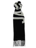 Jacquemus Black Wool Foulard
