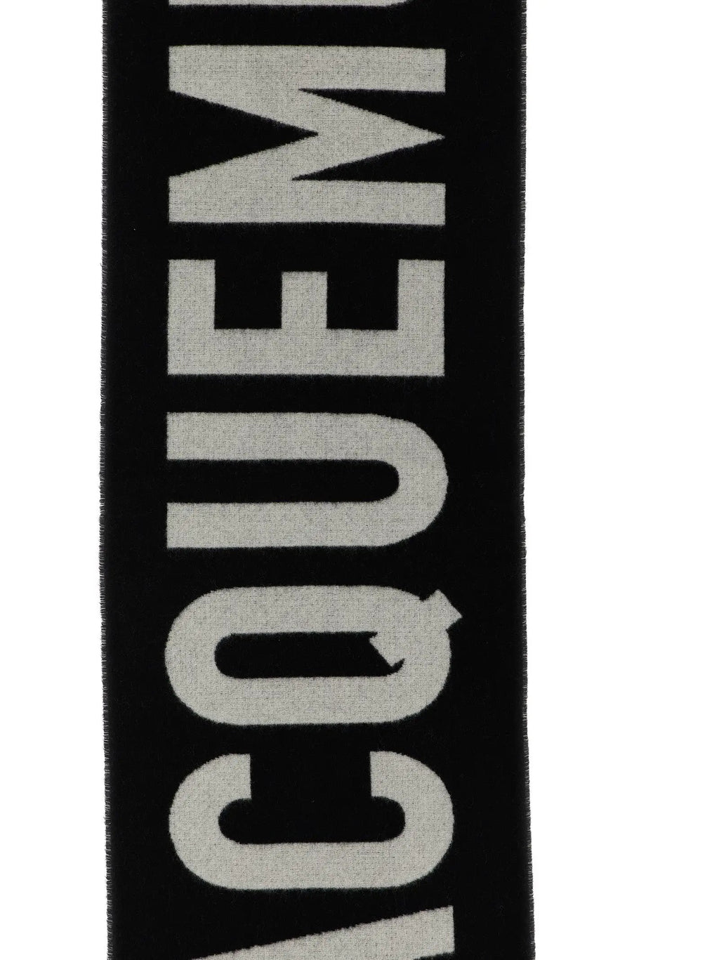 Jacquemus Black Wool Foulard
