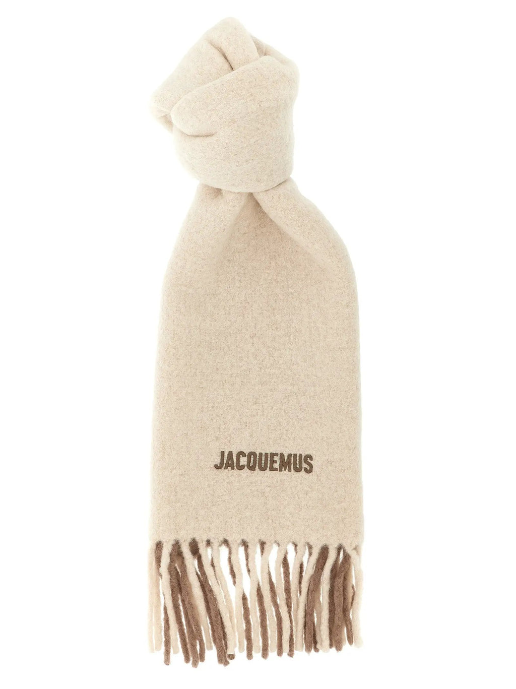 Foulard Jacquemus en laine multicolore