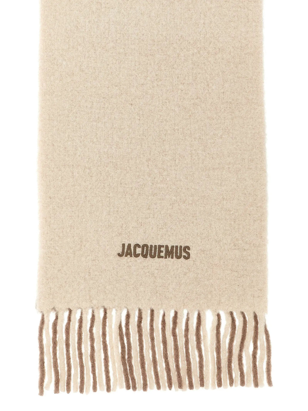 Foulard Jacquemus en laine multicolore