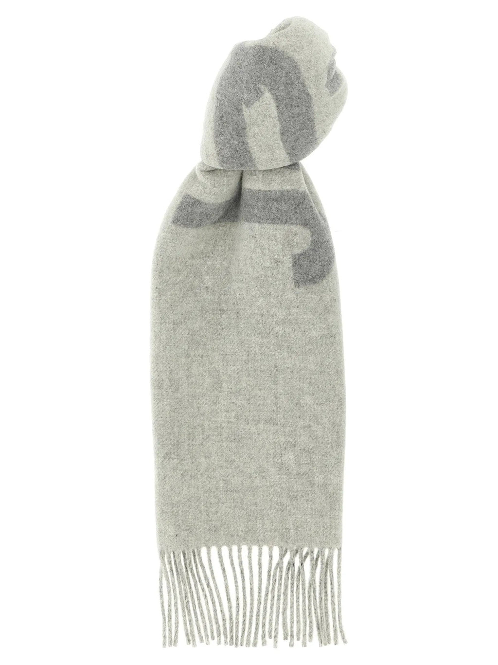 Foulard en laine gris Jacquemus