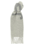 Foulard en laine gris Jacquemus
