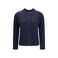 'S Max Mara 'S Max Mara Blue Wool Oves Aries Cardigan