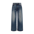 Our Legacy Our Legacy Blue Cotton Relaxed Fit Jeans