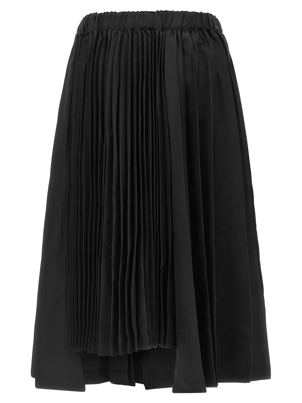 Jupe longue Comme Des Garçons en polyester noir