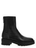 Bottines Aquazzura en cuir de veau noir