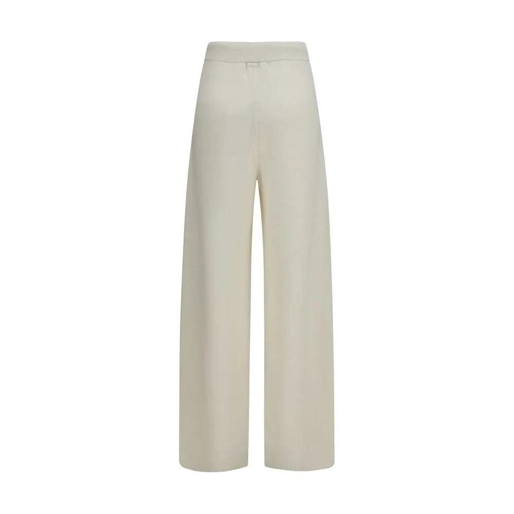 Max Mara Beige Cashmere Casual Pants