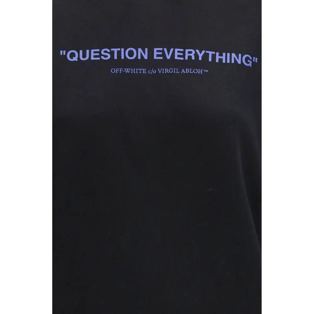 Off-White Off-White Black Cotton Sweatshirt