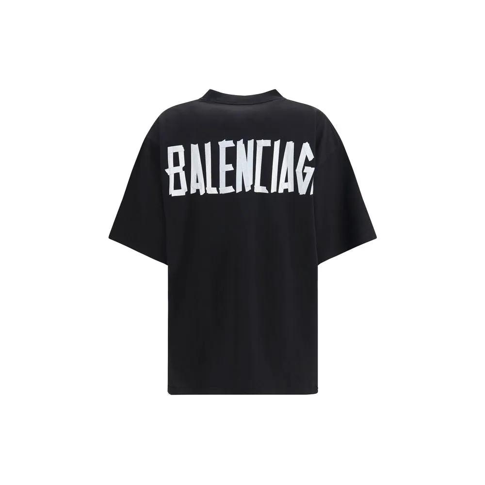 Balenciaga Balenciaga Black Cotton T-Shirt