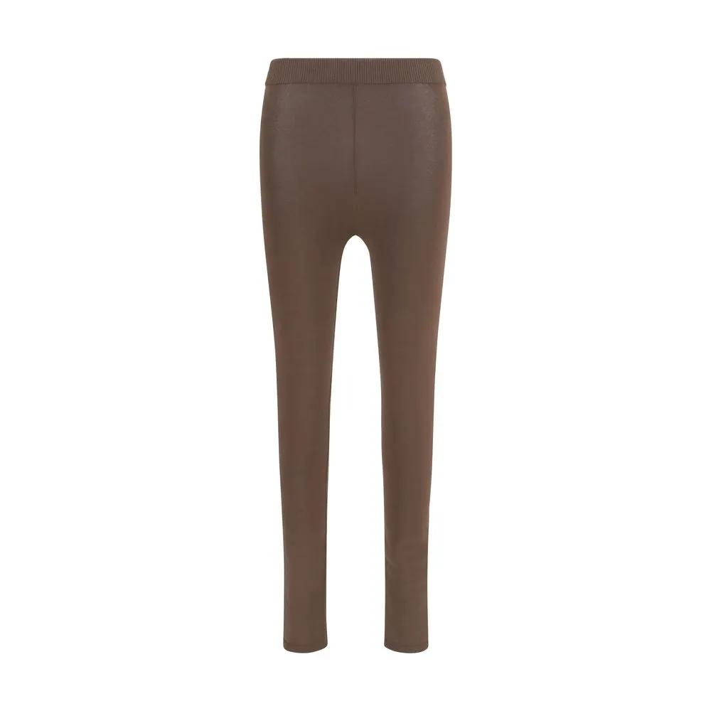 Balenciaga Balenciaga Brown Viscose Leggings