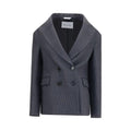 Balenciaga Balenciaga Gray Wool Oves Aries Blazer