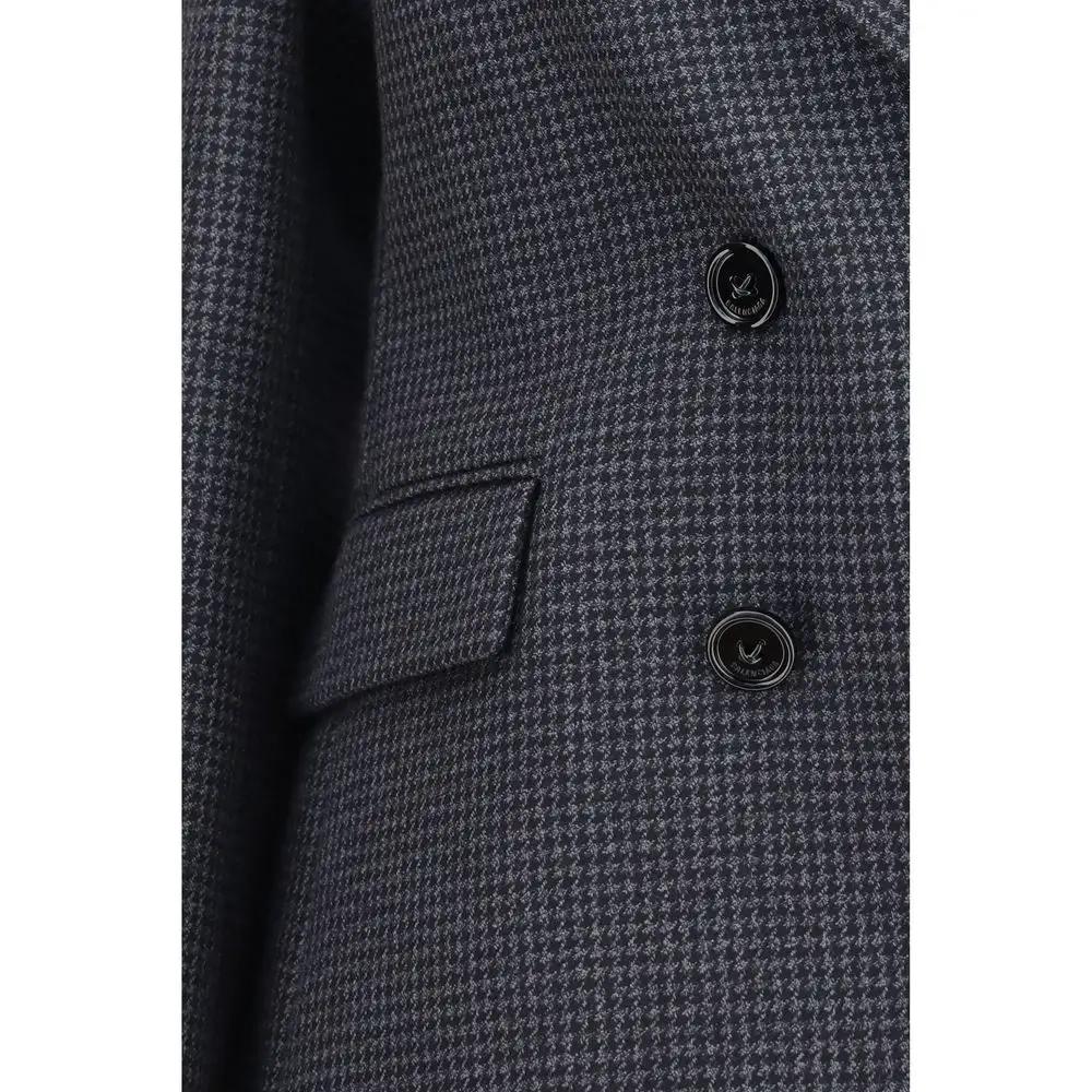 Balenciaga Balenciaga Gray Wool Oves Aries Blazer