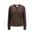 Gilet en coton marron Isabel Marant Étoile