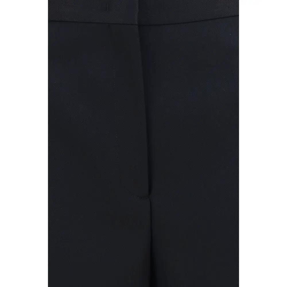 Fendi Black Cotton Casual Pants