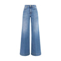 Jacob Cohen Jacob Cohen Blue Cotton Relaxed Fit Jeans