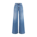 Jacob Cohen Jacob Cohen Blue Cotton Relaxed Fit Jeans