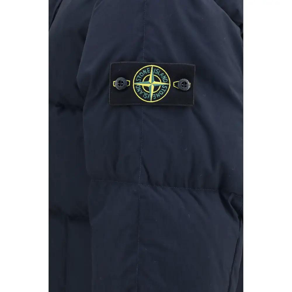 Stone Island Stone Island Blue Goose Down Shell Jacket