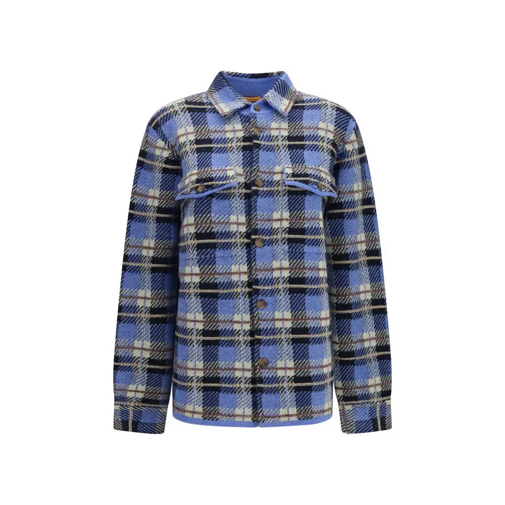 Chemise en cachemire bleu Guest in Residence