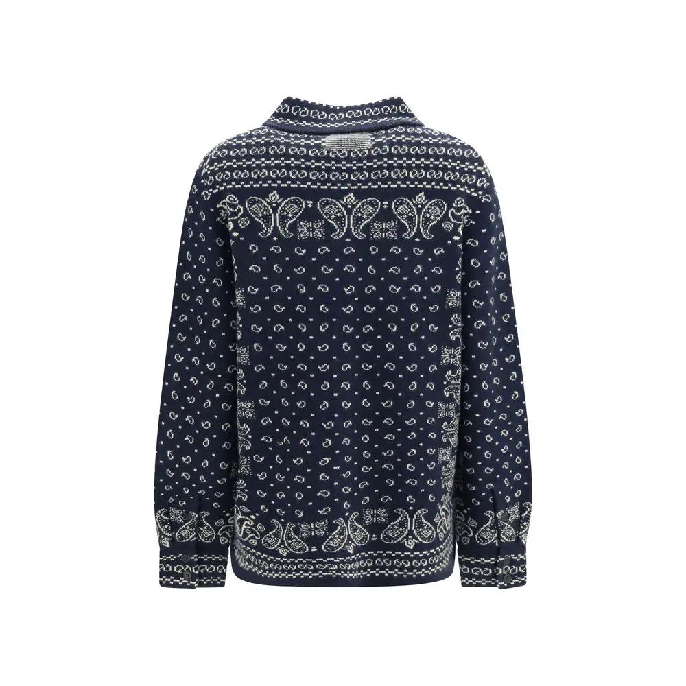 Chemise en cachemire bleue Guest in Residence
