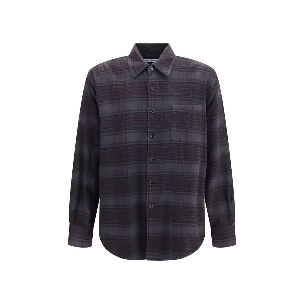 Our Legacy Our Legacy Gray Cotton Shirt