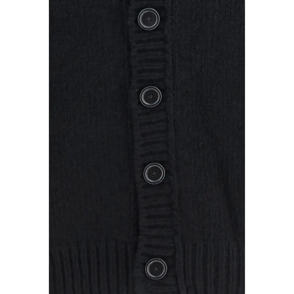 Our Legacy Black Wool Oves Aries Cardigan