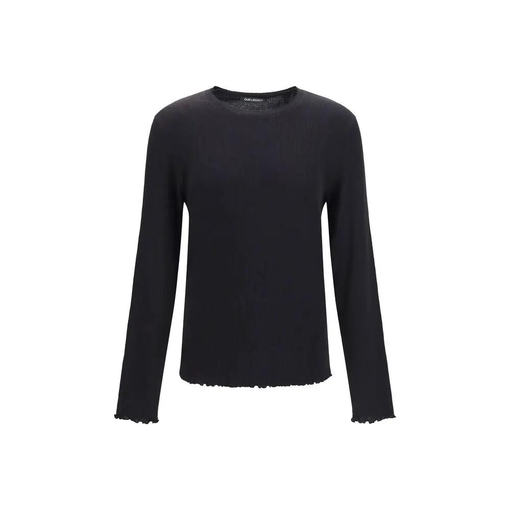 Our Legacy Black Cotton Sweatshirt