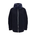Herno Herno Blue Wool Oves Aries Full-Length Jacket