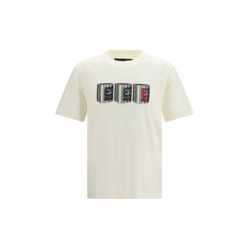 Barbour Beige Cotton T-Shirt