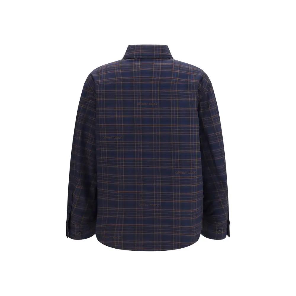 Off-White Off-White Blue Cotton Shirt