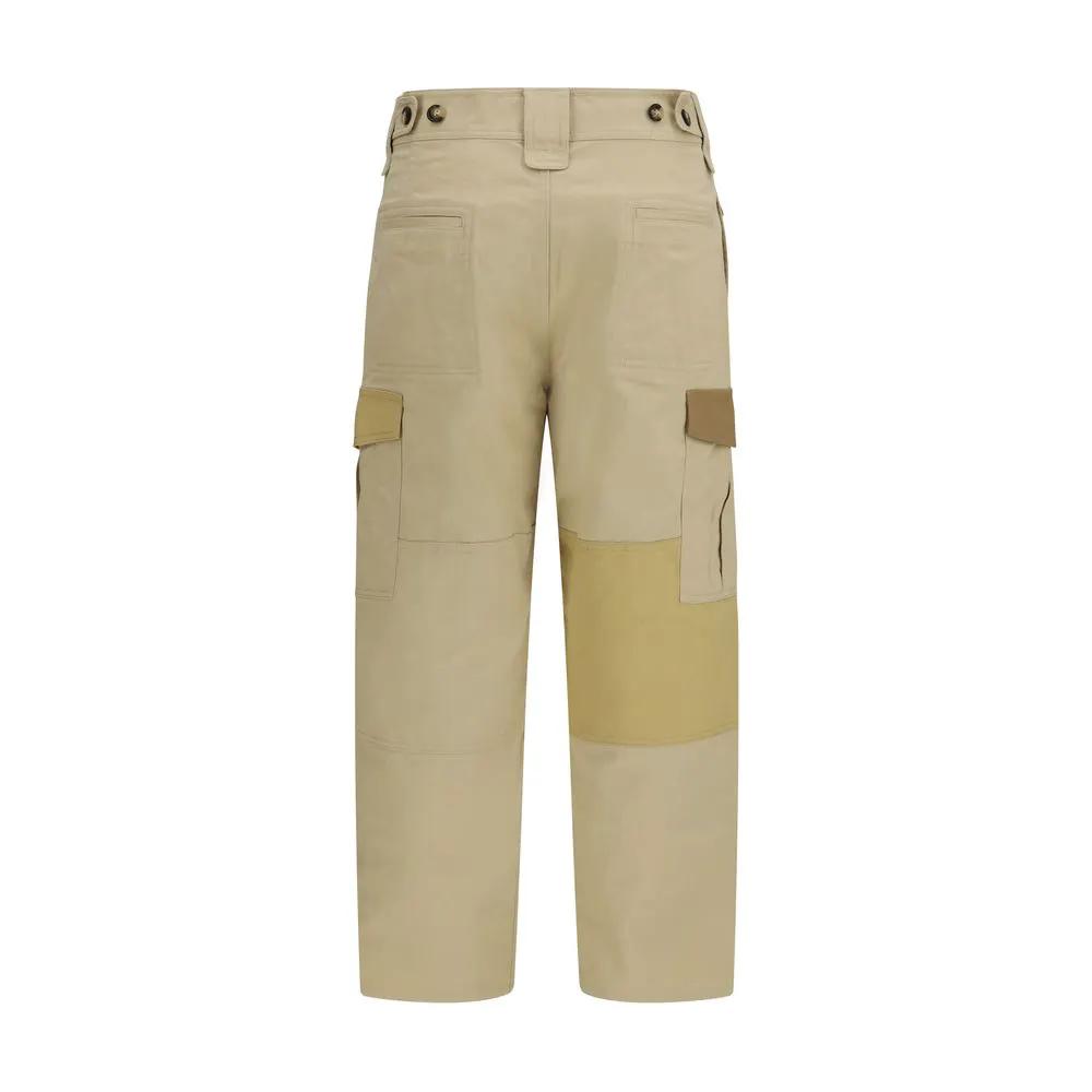 Pantalon Cargo Isabel Marant Étoile en Coton Beige