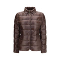 Herno Herno Brown Goose Down Full-Length Jacket