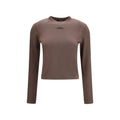 Jacquemus Jacquemus Brown Cotton Long Sleeve T-Shirt