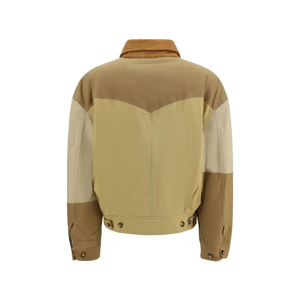 Isabel Marant Étoile Isabel Marant Étoile Beige Cotton Full-Length Jacket