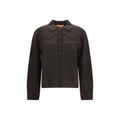 Guest in Residence Brown Denim Shirt