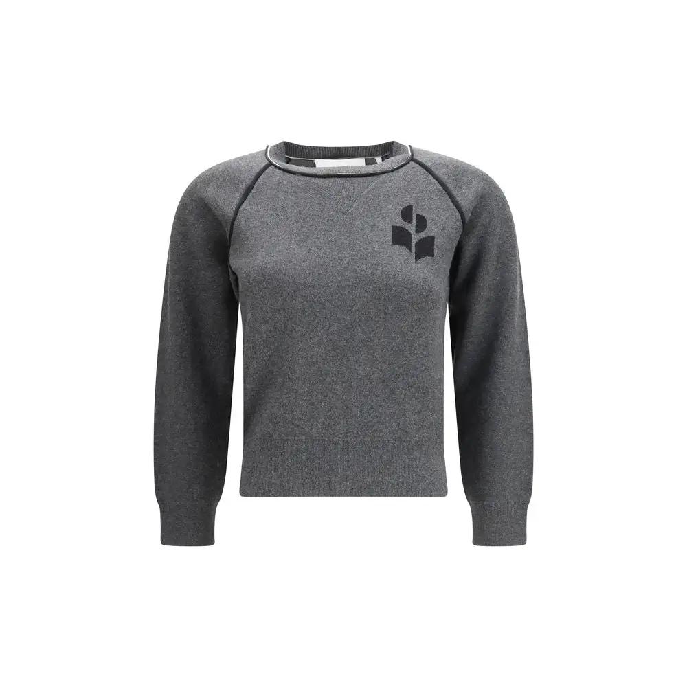 Isabel Marant Étoile Isabel Marant Étoile Gray Cotton Sweatshirt