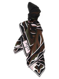Foulard en soie multicolore Emilio Pucci
